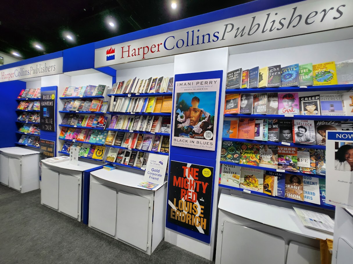 Harper Collins Display at ALA