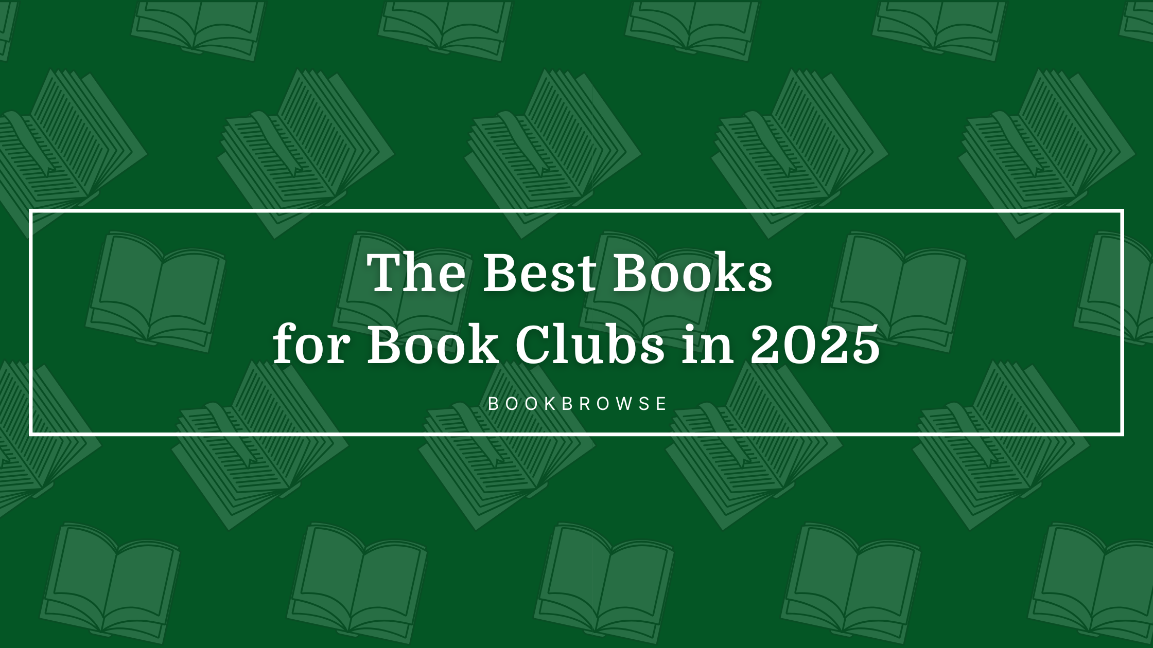 The best book club books in 2025