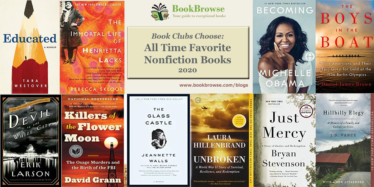 Book Club Top 10 - All Time Favorite Nonfiction