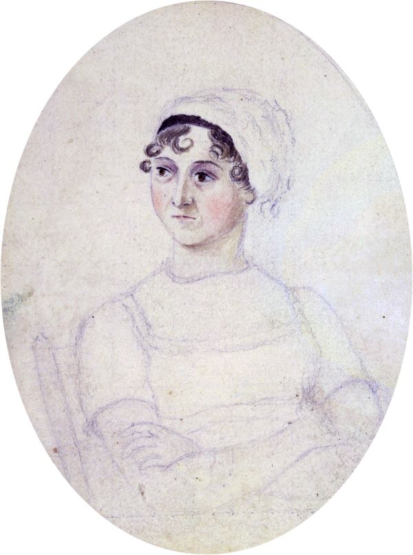 Portrait of Jane Austen by Cassandra Austen