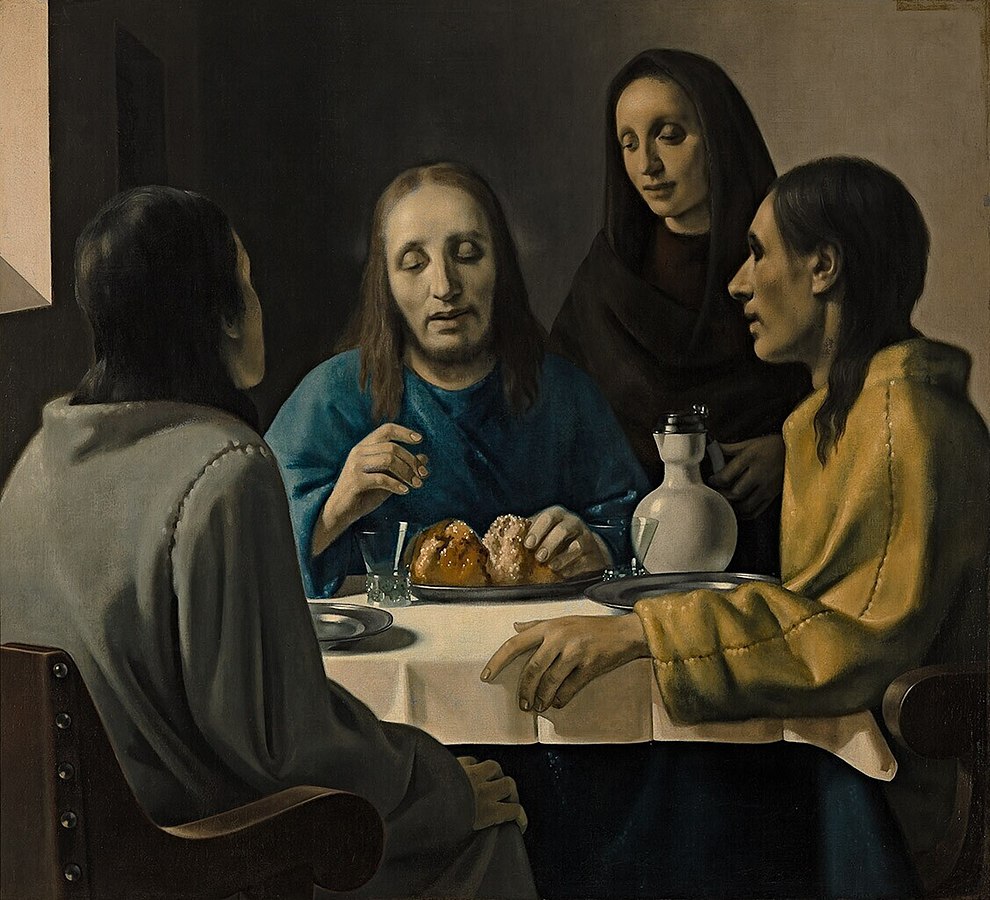 van Meegeren's Christ and the Disciples at Emmaus